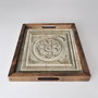 Aberto Design REF024 Bandeja de Madera Maciza 48 x 38 x 4 cm